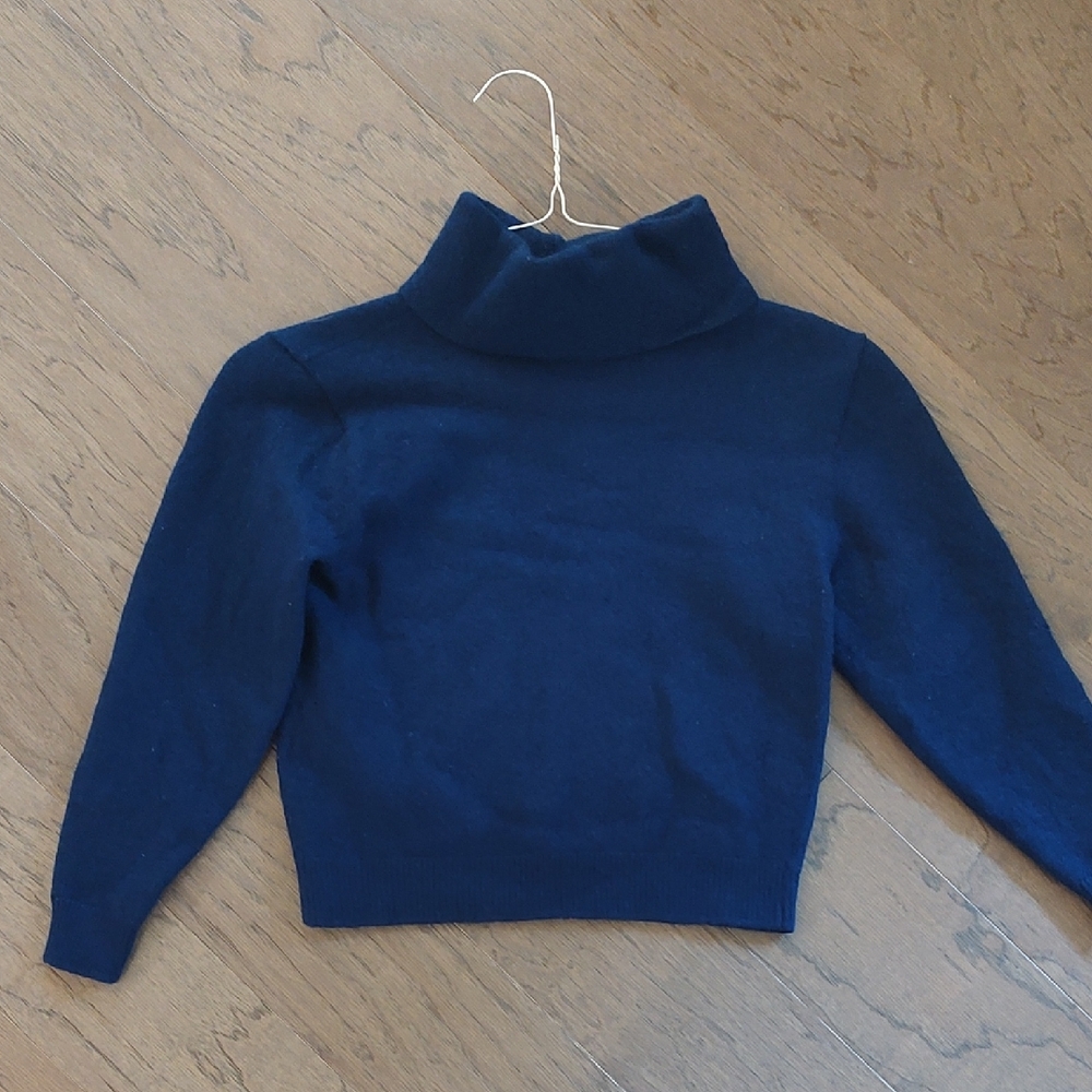 Vintage Rare 1970's Boys Pendelton Turtleneck 100% Wool Sweater-See Measurements